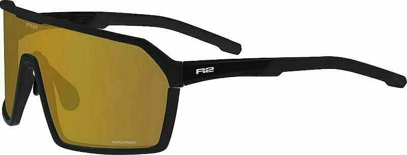 Cyklistické brýle R2 Factor Black/Brown To Brown Photochromatic/Gold Mirror Cyklistické brýle