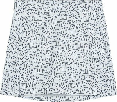 Kleid / Rock J.Lindeberg Amelie Print Golf Skirt White Outline Bridge Swirl L - 1