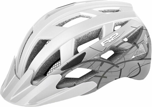 Fahrradhelm R2 Lumen Helmet White/Gray S Fahrradhelm - 1