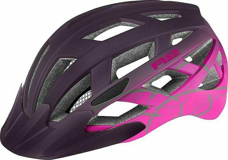 Cyklistická helma R2 Lumen Helmet Purple/Pink S Cyklistická helma