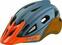 Cască bicicletă copii R2 Wheelie Helmet Petrol Blue/Neon Orange M Cască bicicletă copii