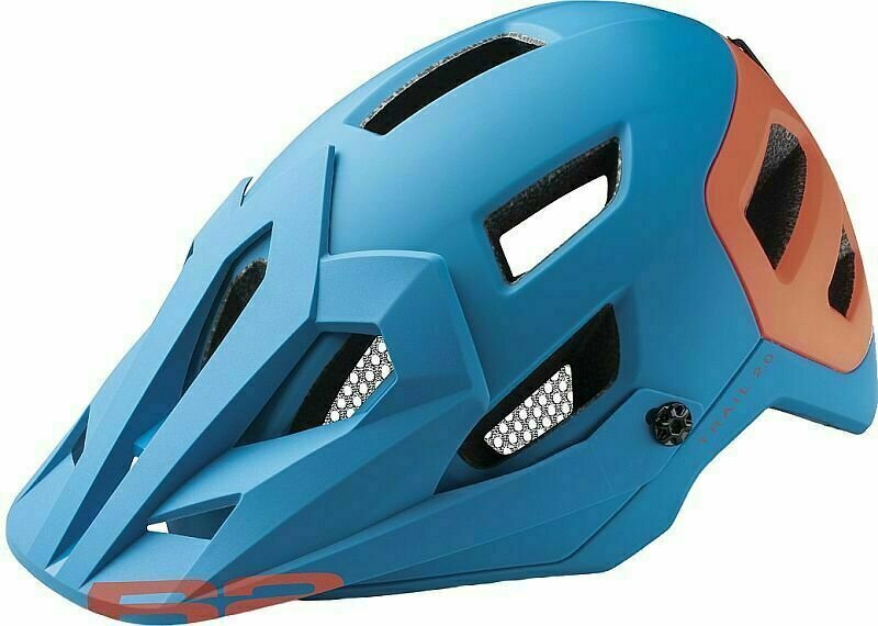 R2 Trail 2.0 Helmet Albastru/Portocaliu M