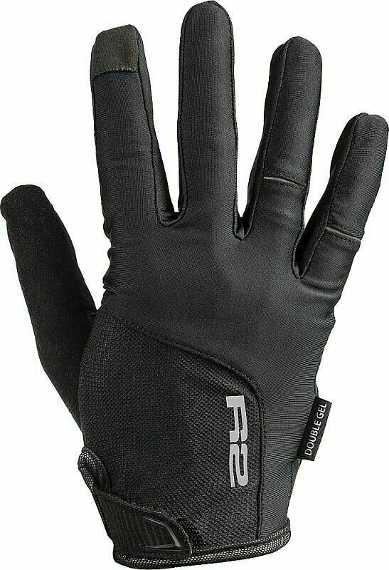 Cyklistické rukavice R2 Broome Bike Gloves Black L Cyklistické rukavice