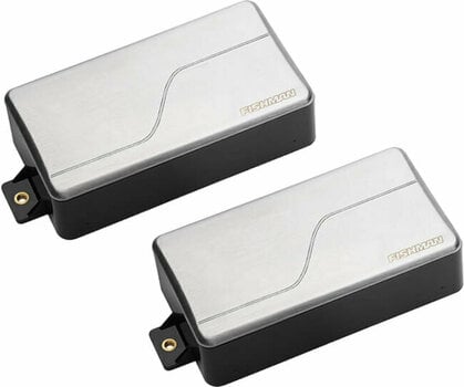 Humbucker Pickup Fishman Fluence Modern Set Brushed Stainless Humbucker Pickup - 1