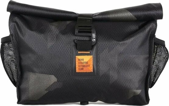 Bicycle bag Woho X-Touring Add-On Handlebar Pack Dry Cyber Camo Diamond Black 3 L - 1