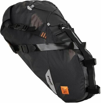 Cykeltaske Woho X-Touring Saddle Bag Dry Cyber Camo Diamond Black L - 1