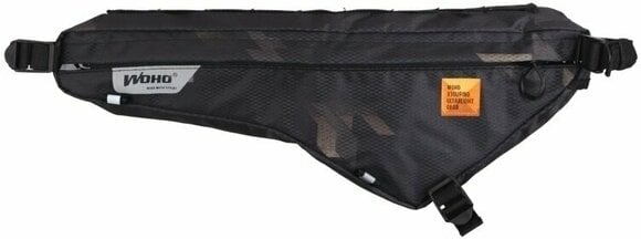 Kolesarske torbe Woho X-Touring Frame Bag Cyber Camo Diamond Black S - 1