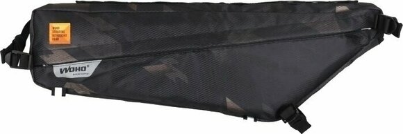 Fietstas Woho X-Touring Frame Bag Cyber Camo Diamond Black M - 1