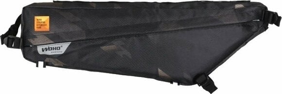 Kolesarske torbe Woho X-Touring Frame Bag Cyber Camo Diamond Black L - 1