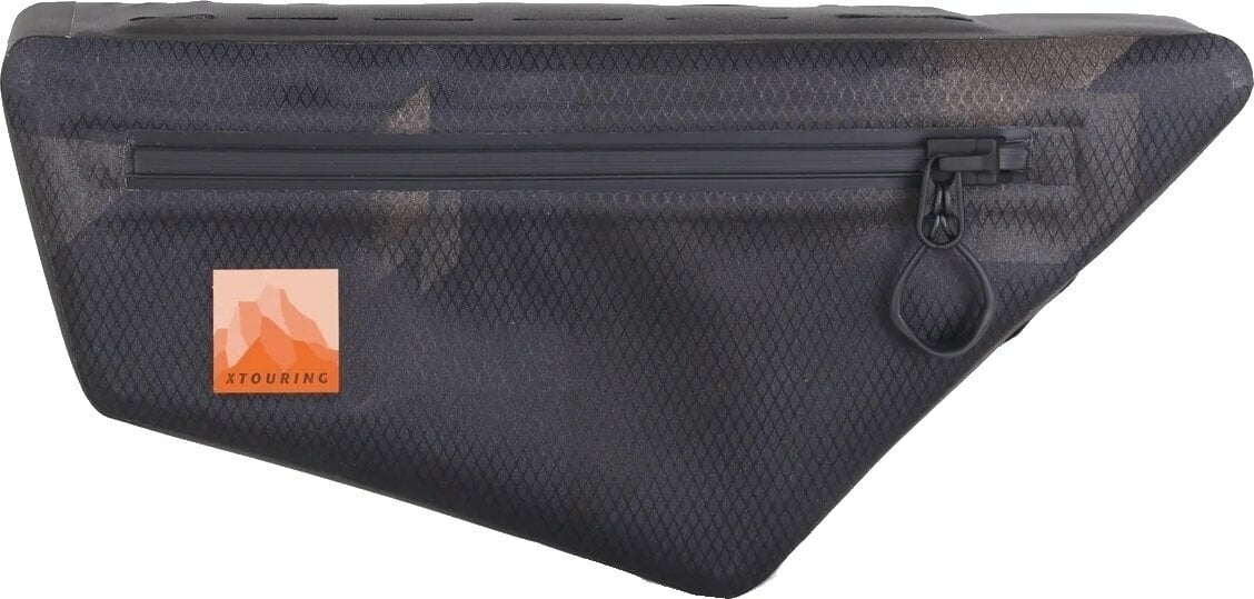Чанта за велосипеди Woho X-Touring Frame Bag Dry Cyber Camo Diamond Black S 2 L