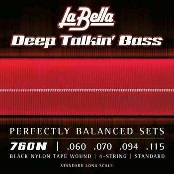Bassguitar strings LaBella LB-760N - 1