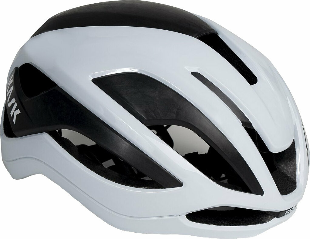 Cyklistická helma Kask Elemento White M Cyklistická helma