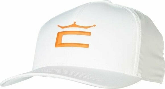 Mütze Cobra Golf Tour Crown Cap White/Orange - 1