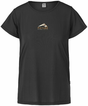 Outdoor T-Shirt Picture Hila Tech Tee Women Black XS Outdoor T-Shirt - 1