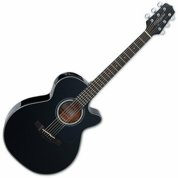 elektroakustisk gitarr Takamine GF30CE-BLK Black - 1