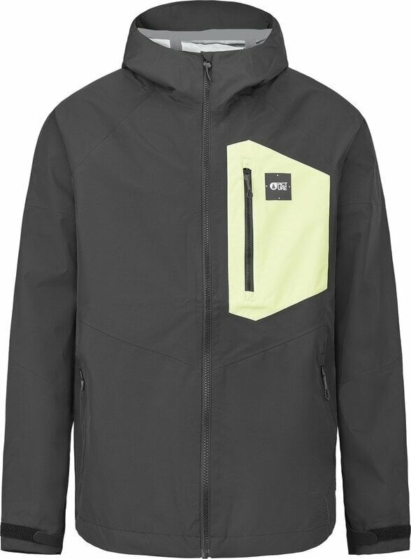 Giacca outdoor Picture Abstral+ 2.5L Jacket Black/Yellow 2XL Giacca outdoor