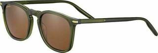 Gafas Lifestyle Serengeti Delio Shiny Crystal Khaki/Mineral Polarized Drivers Gafas Lifestyle