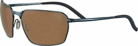 Lifestyle Glasses Serengeti Shelton Shiny Navy Blue/Mineral Polarized Drivers M Lifestyle Glasses - 1