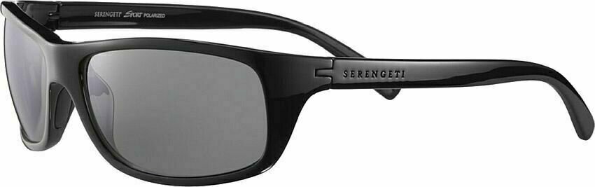 Спорт > Слънчеви очила > Спортни очила Serengeti Bormio Shiny Black/Saturn Polarized Smoke