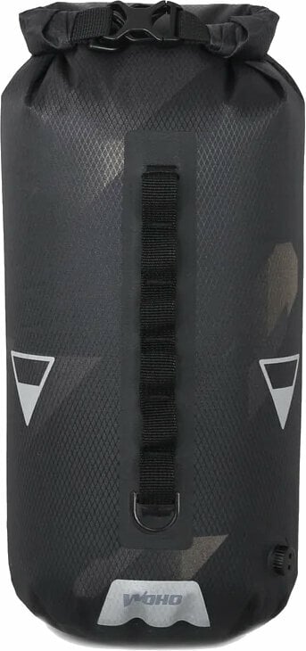 Fietstas Woho X-Touring Dry Bag Cyber Camo Diamond Black 7 L