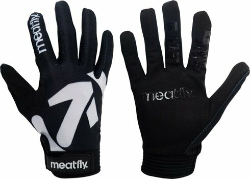 Cyklistické rukavice Meatfly Handler Bike Gloves Black M Cyklistické rukavice - 1