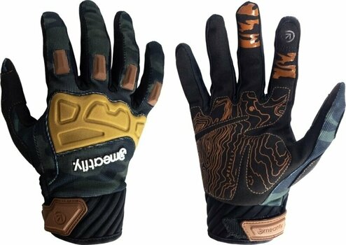 Kolesarske rokavice Meatfly Irvin Bike Gloves Rampage Camo/Brown XL Kolesarske rokavice - 1