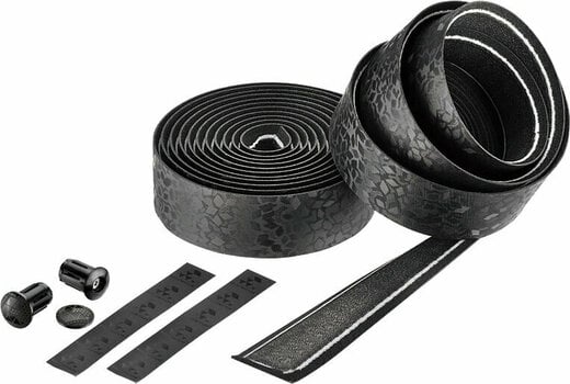 Bar tape Ciclovation Premium Leather Touch Black Diamond Bar tape - 1