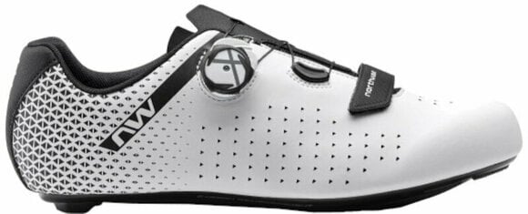 Chaussures de cyclisme pour hommes Northwave Core Plus 2 Shoes White/Black 42,5 Chaussures de cyclisme pour hommes - 1