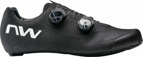 Heren fietsschoenen Northwave Extreme Pro 3 Shoes Black/White 42,5 Heren fietsschoenen - 1