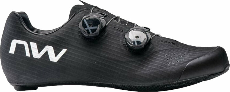 Pantofi de ciclism pentru bărbați Northwave Extreme Pro 3 Shoes Black/White 43 Pantofi de ciclism pentru bărbați