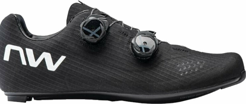 Chaussures de cyclisme pour hommes Northwave Extreme GT 4 Shoes Black/White 42 Chaussures de cyclisme pour hommes