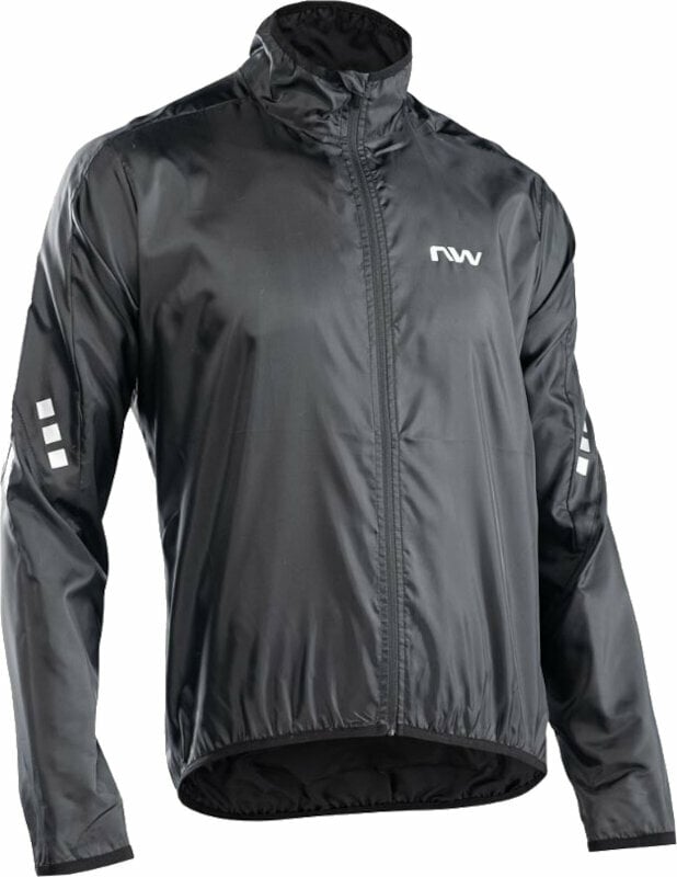 Biciklistička jakna, prsluk Northwave Vortex 2 Jacket Black L Jakna