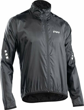 Kerékpár kabát, mellény Northwave Vortex 2 Jacket Black L Kabát - 1