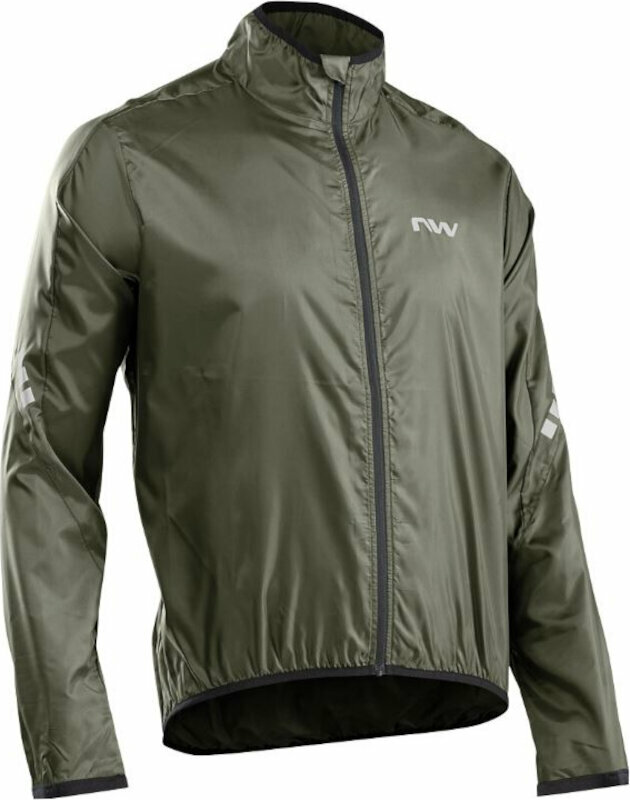 Giacca da ciclismo, gilet Northwave Vortex 2 Jacket Forest Green M Giacca