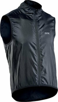 Biciklistička jakna, prsluk Northwave Vortex 2 Vest Black XL Prsluk - 1