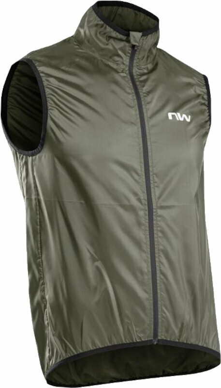 Cycling Jacket, Vest Northwave Vortex 2 Vest Forest Green XL Vest