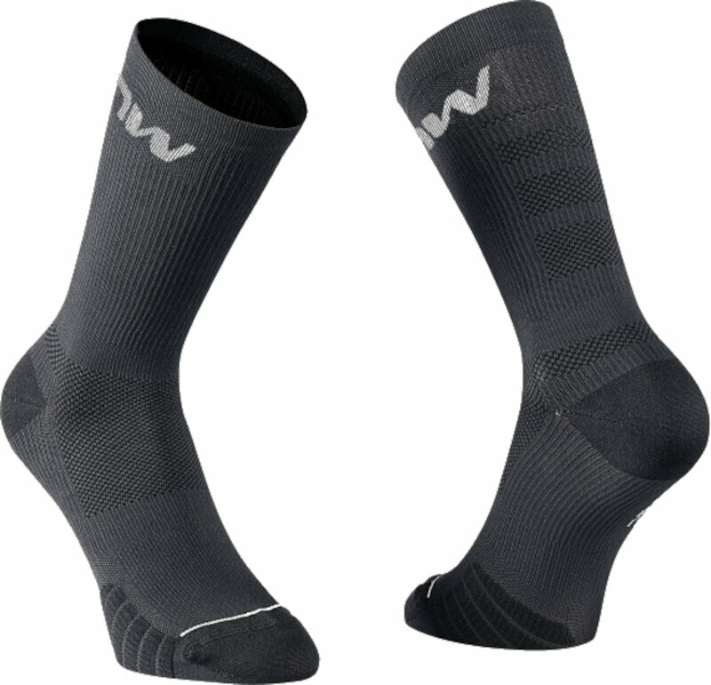 Fahrradsocken Northwave Extreme Pro Sock Black/Grey XS Fahrradsocken