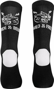 Kolesarske nogavice Northwave Ride & Beer Sock Black M Kolesarske nogavice - 1