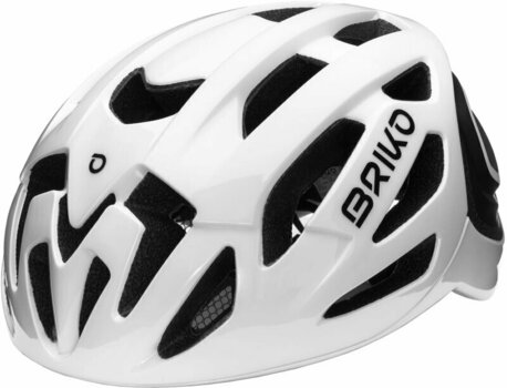 Capacete de bicicleta Briko Blaze Shiny White M Capacete de bicicleta - 1