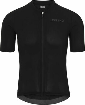 Camisola de ciclismo Briko Racing Jersey Jersey Black 2XL - 1