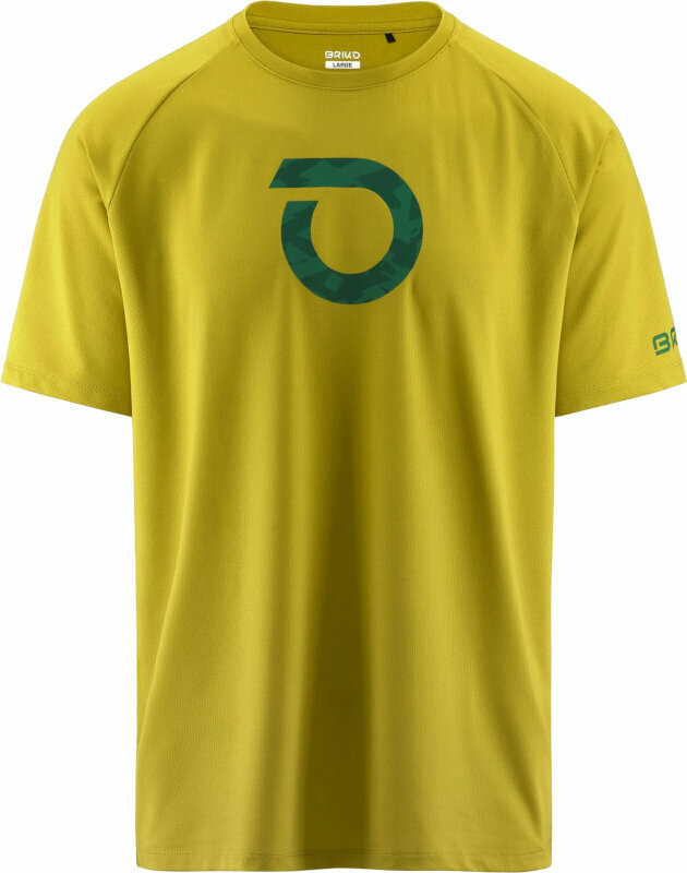 Odzież kolarska / koszulka Briko Adventure Graphic Jersey Green Olive XL