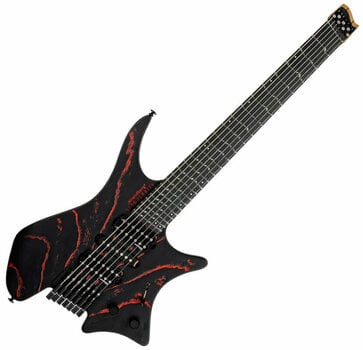 Headless guitar Strandberg Singularity 7 NX TT Red Blast - 1