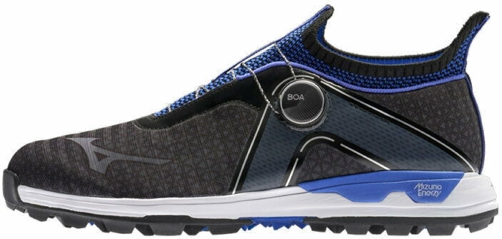 Moški čevlji za golf Mizuno Wave Hazard Boa Black/Blue 42