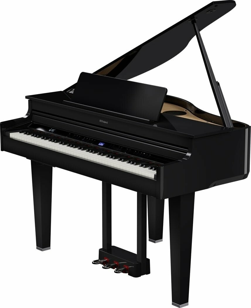 Digitális grand zongora Roland GP-6 Polished Ebony Digitális grand zongora