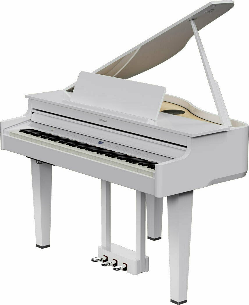 Digitální grand piano Roland GP-6 Polished White Digitální grand piano