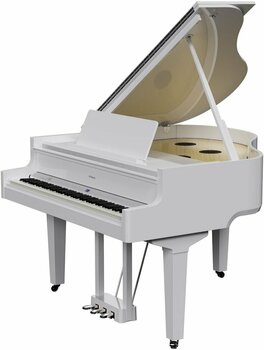Digital Grand Piano Roland GP-9 Polished White Digital Grand Piano - 1