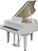 Digital Grand Piano Roland GP-9 Polished White Digital Grand Piano