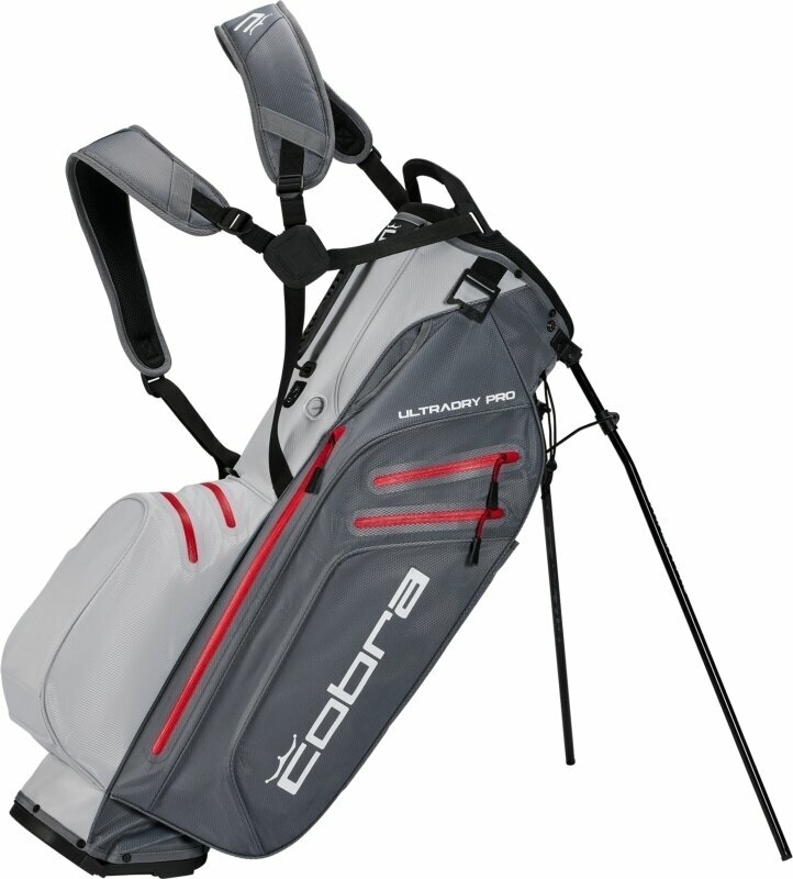 Cobra Golf UltraDry Pro Stand Bag High Rise/High Risk Red Geanta pentru golf