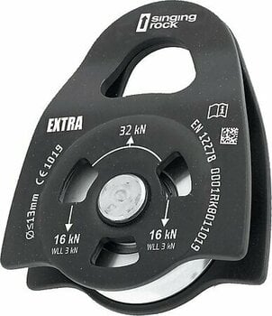 Accessory Singing Rock Pulley Extra Pulley Black Accessory - 1