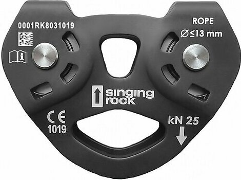 Accessory Singing Rock Tandem Pulley Pulley Black Accessory - 1
